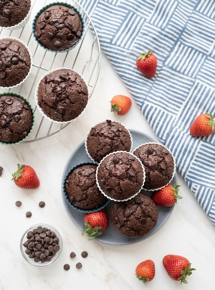 Chocolate Protein Muffins