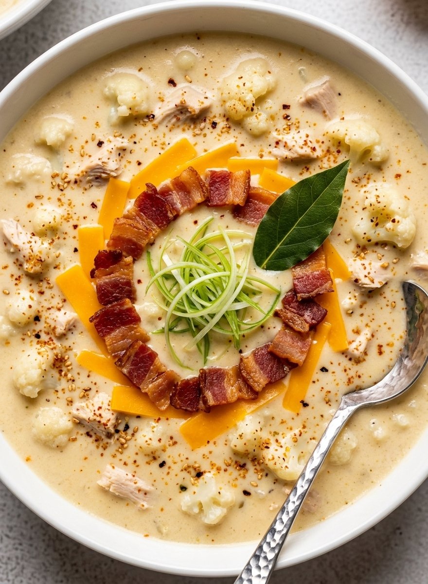 Instant Pot Cauliflower Soup