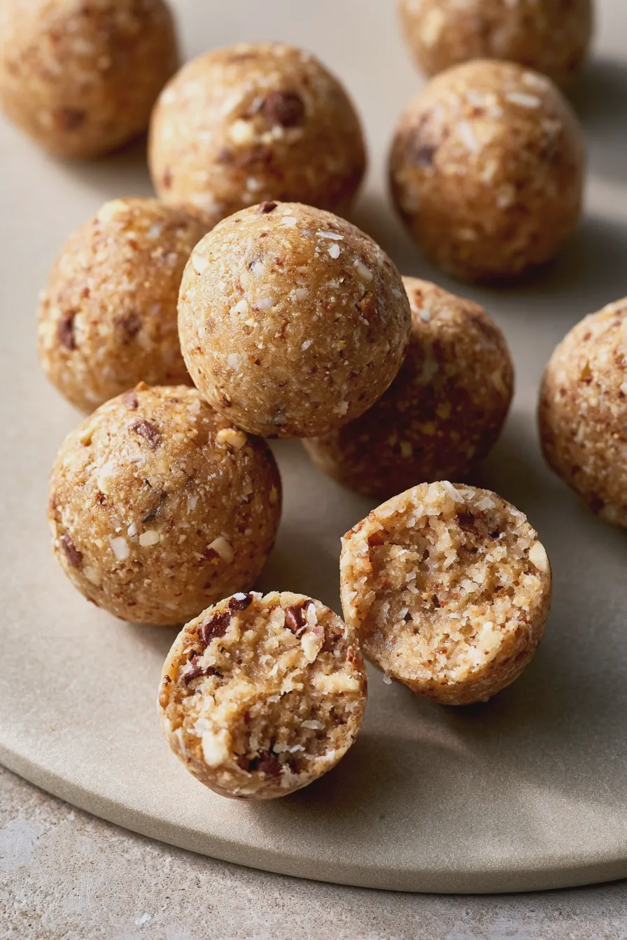 Keto Protein Bites mit Müsli