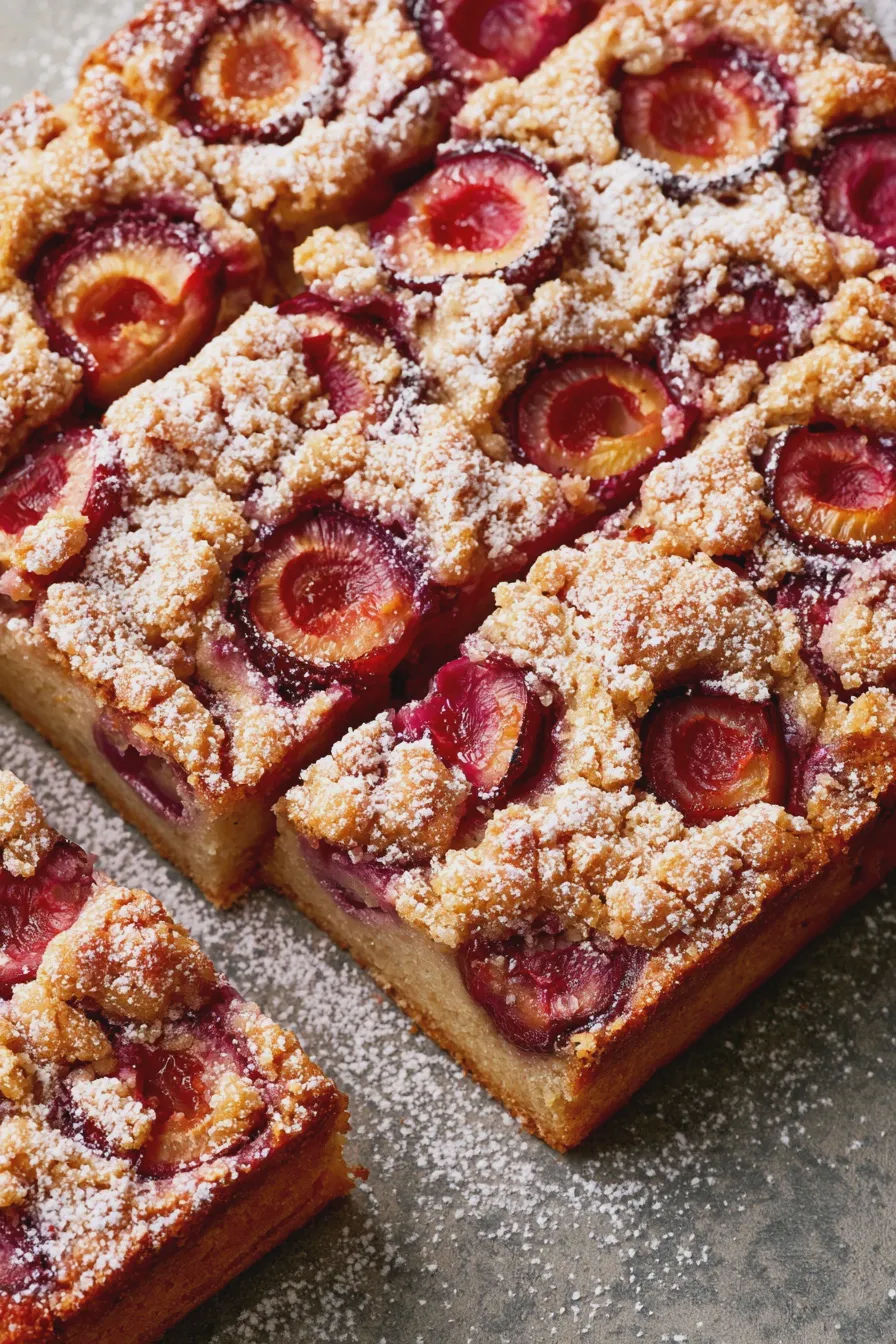 kirschpflaume rezept – einfacher Kuchen für den Herbst