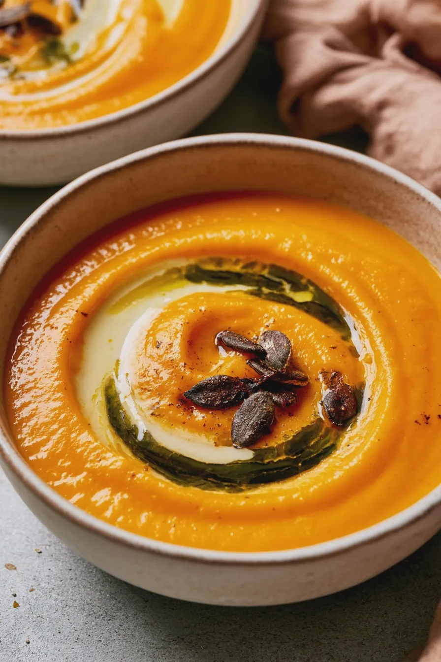 kürbiscremesuppe rezept einfach und lecker