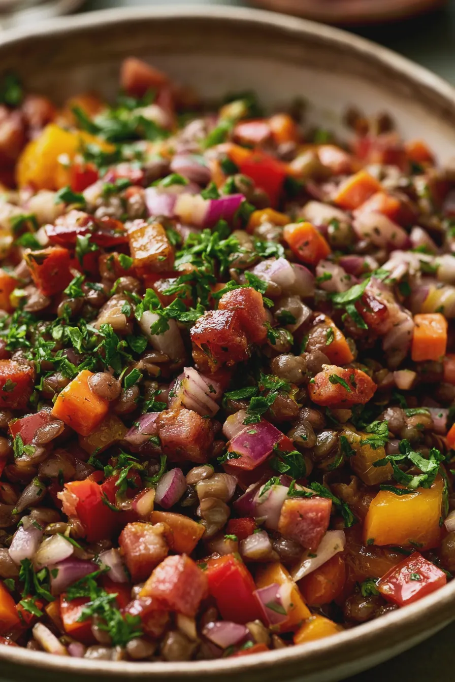 linsensalat rezept