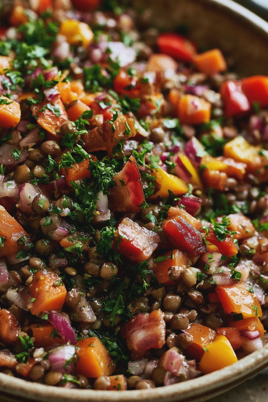 linsensalat rezept