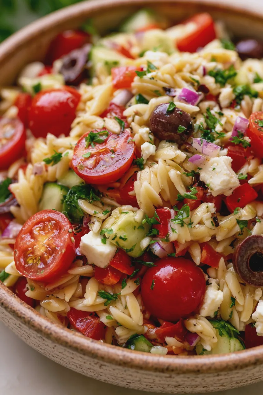 orzo salat rezept