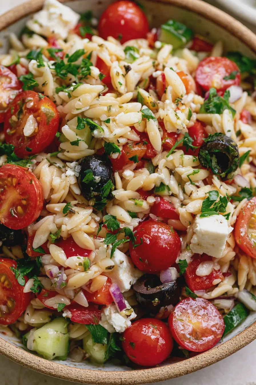 orzo salat rezept