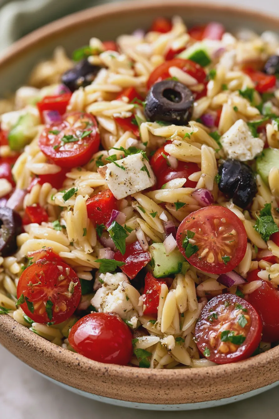 orzo salat rezept