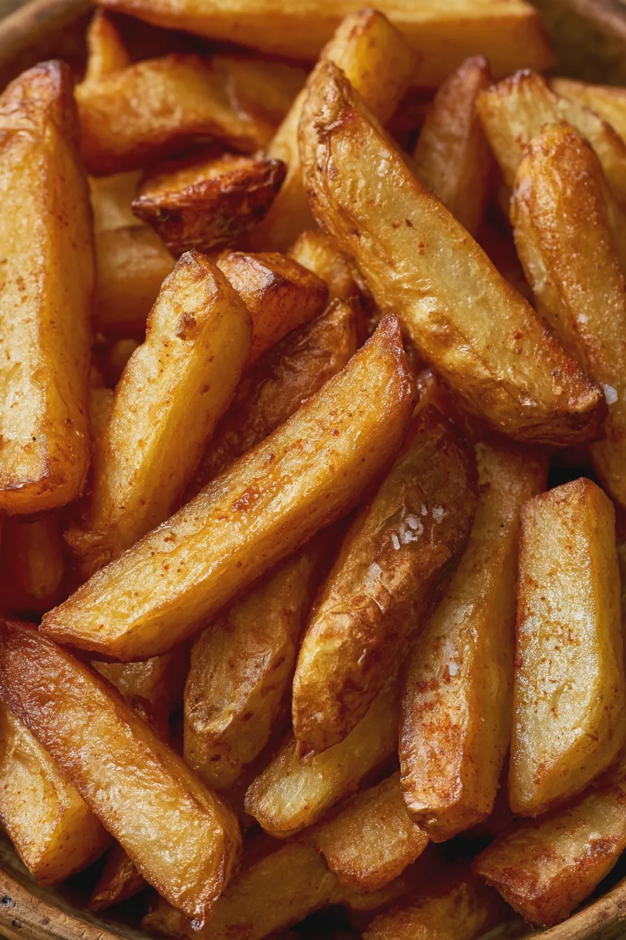 pommes heißluftfritteuse rezept