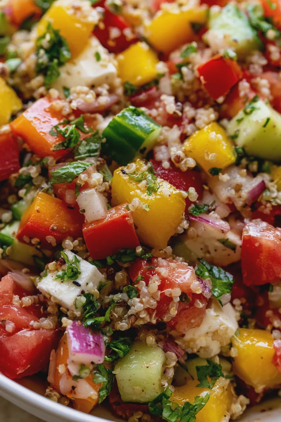quinoa rezept salat