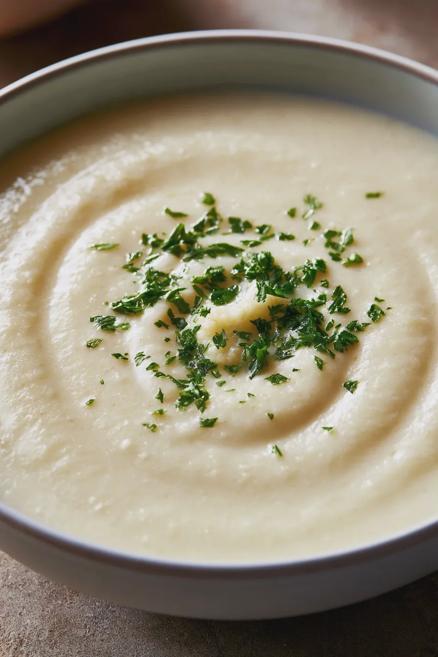 Schnelle Blumenkohlsuppe Instant Pot