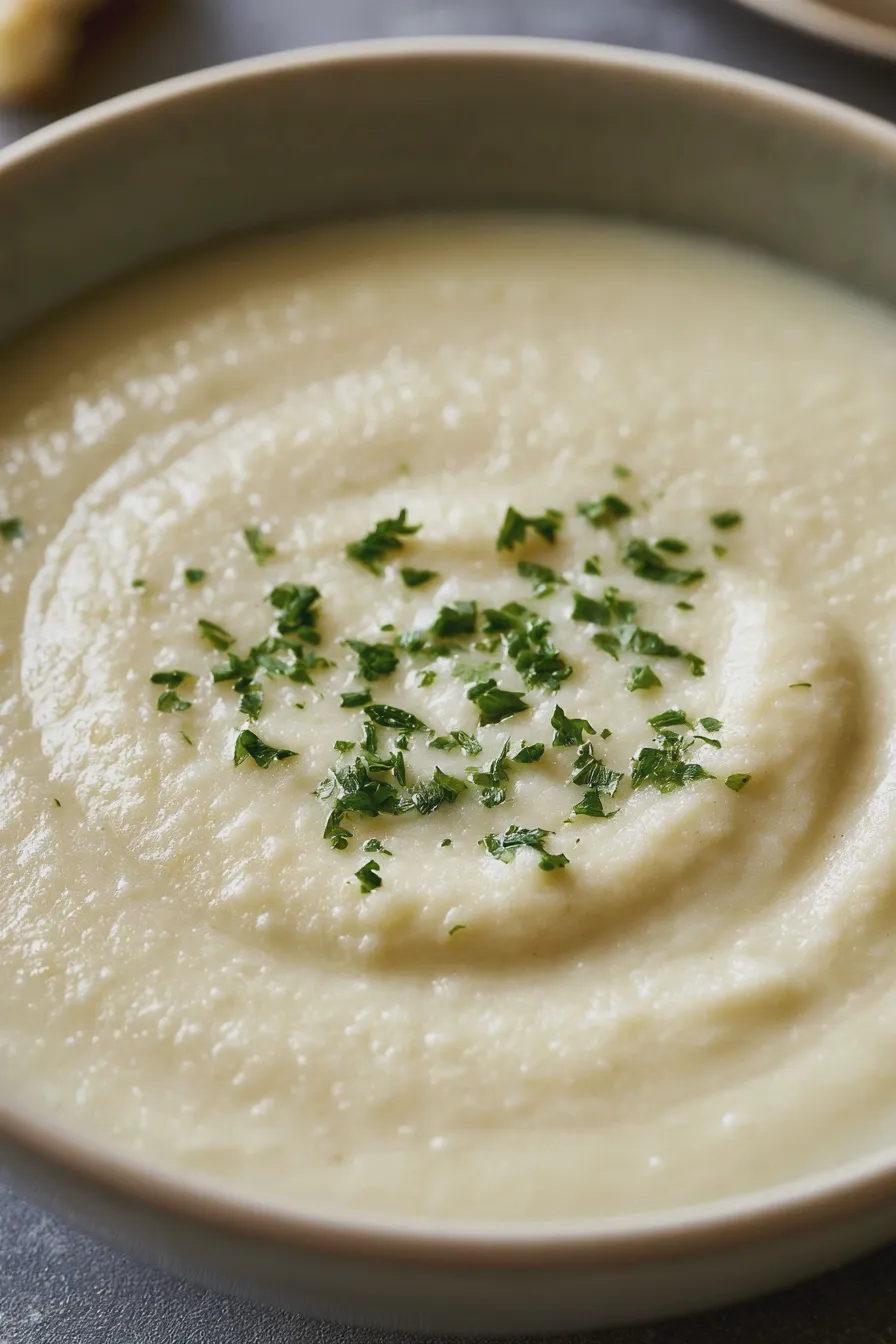 Schnelle Blumenkohlsuppe Instant Pot