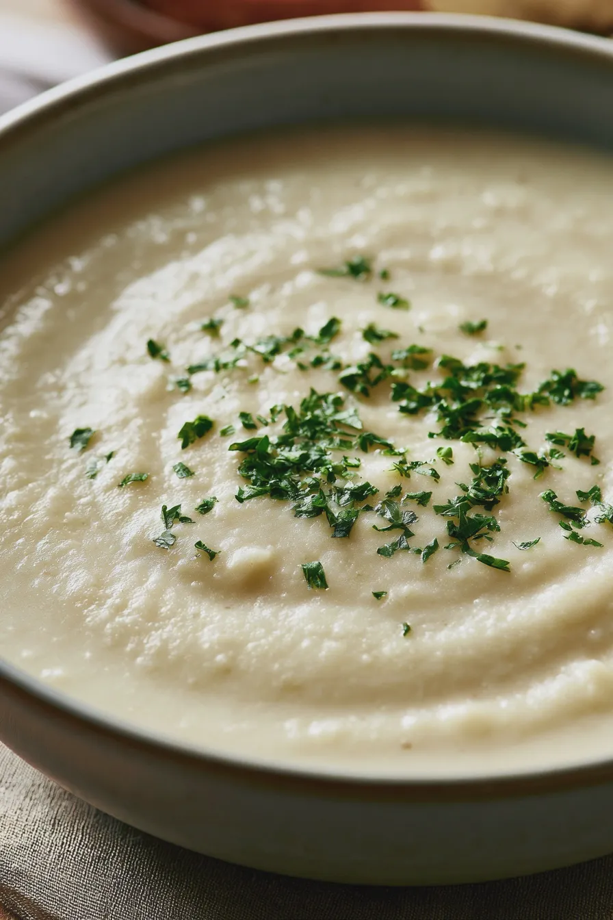 Schnelle Blumenkohlsuppe Instant Pot
