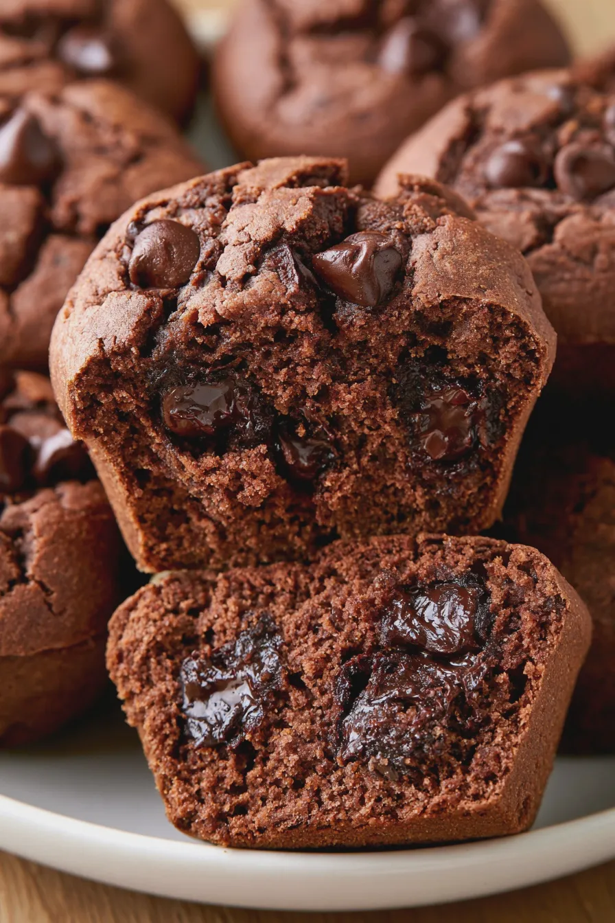 Schoko Protein Muffins