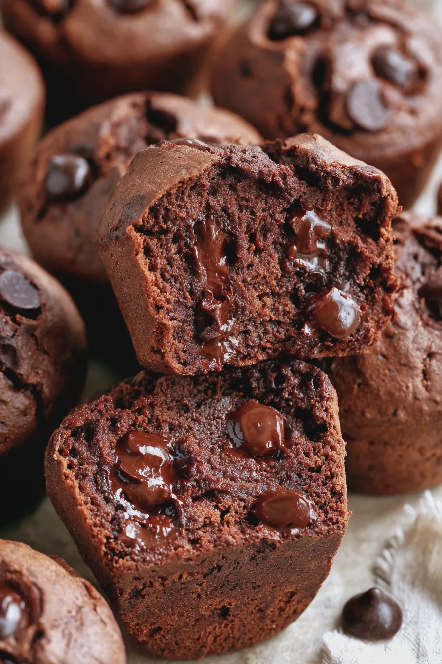 Schoko Protein Muffins