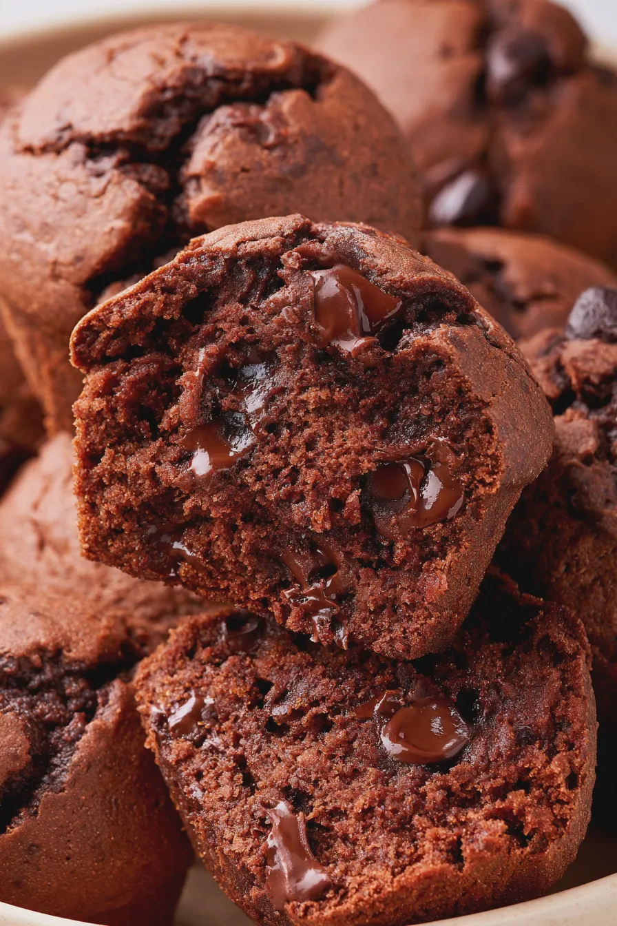Schoko Protein Muffins