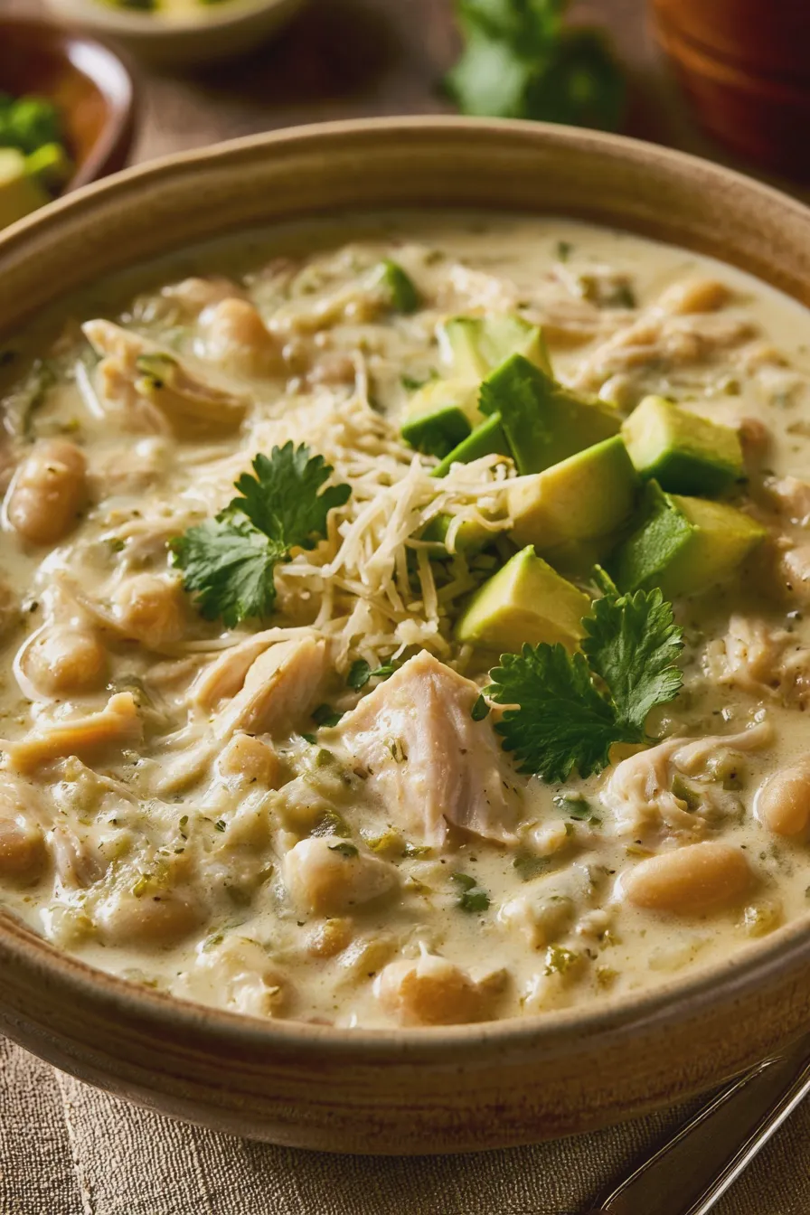 White Chicken Chili Keto