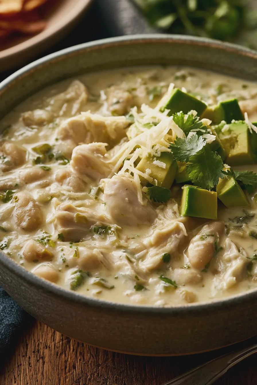 White Chicken Chili Keto