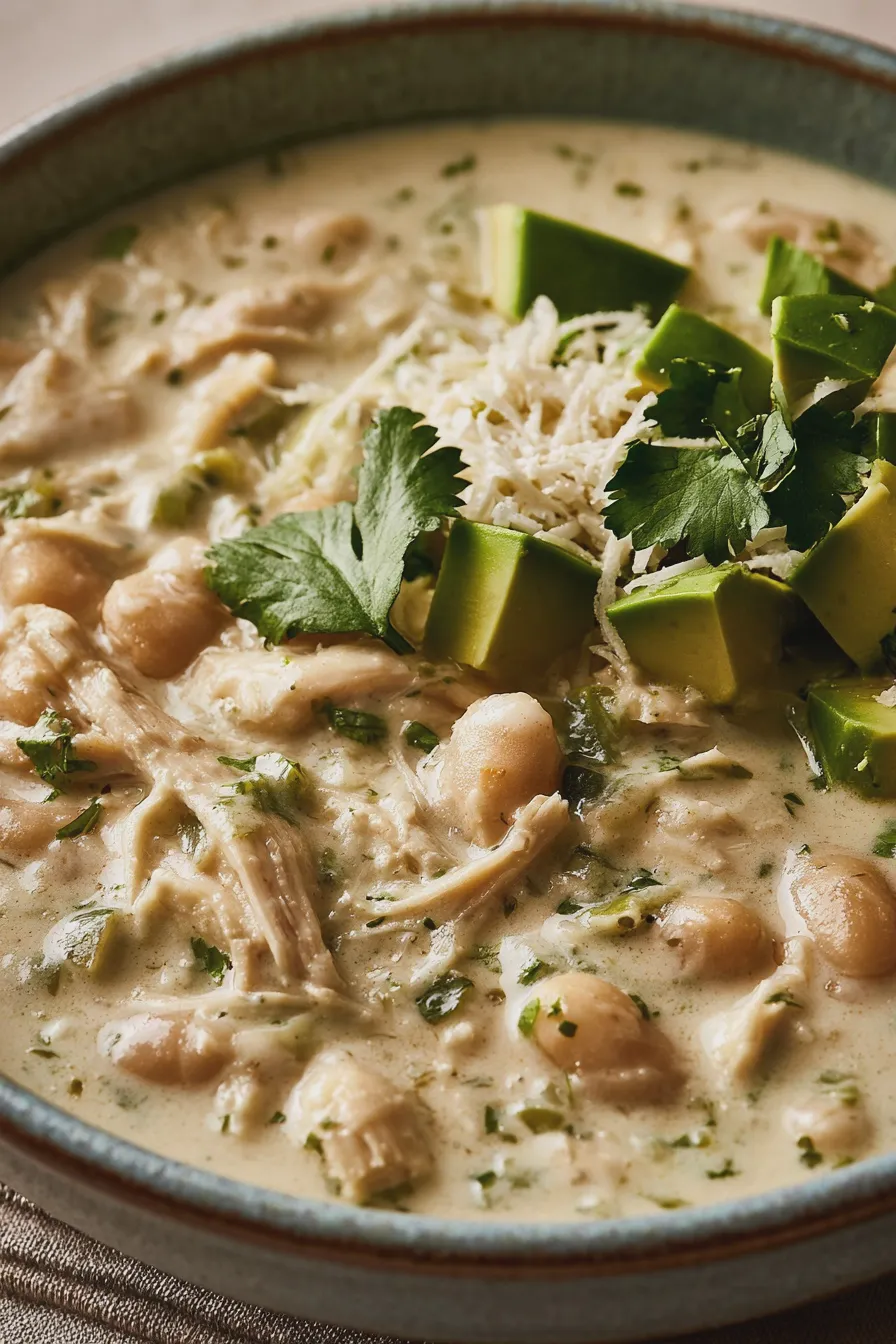 White Chicken Chili Keto