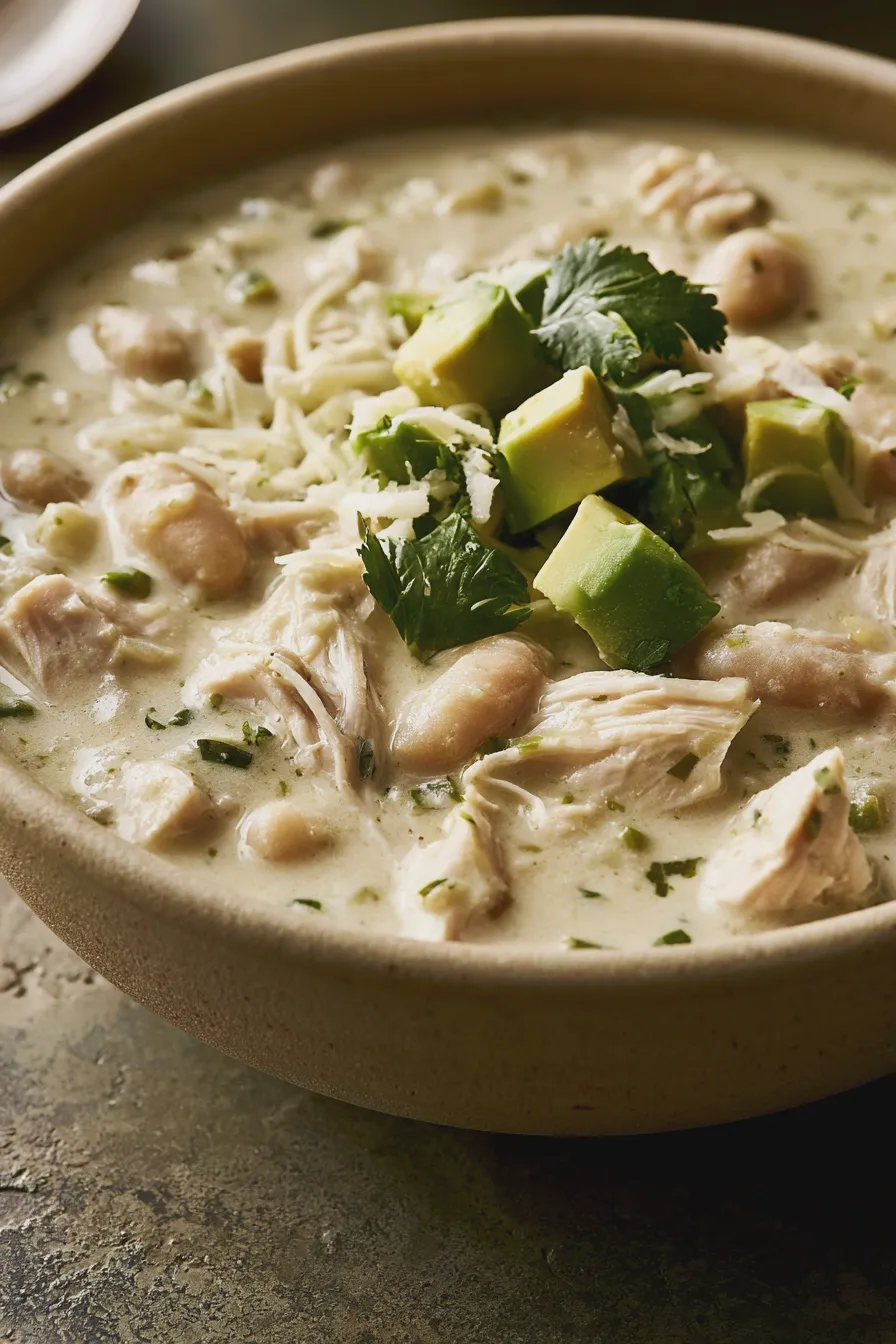 White Chicken Chili Keto