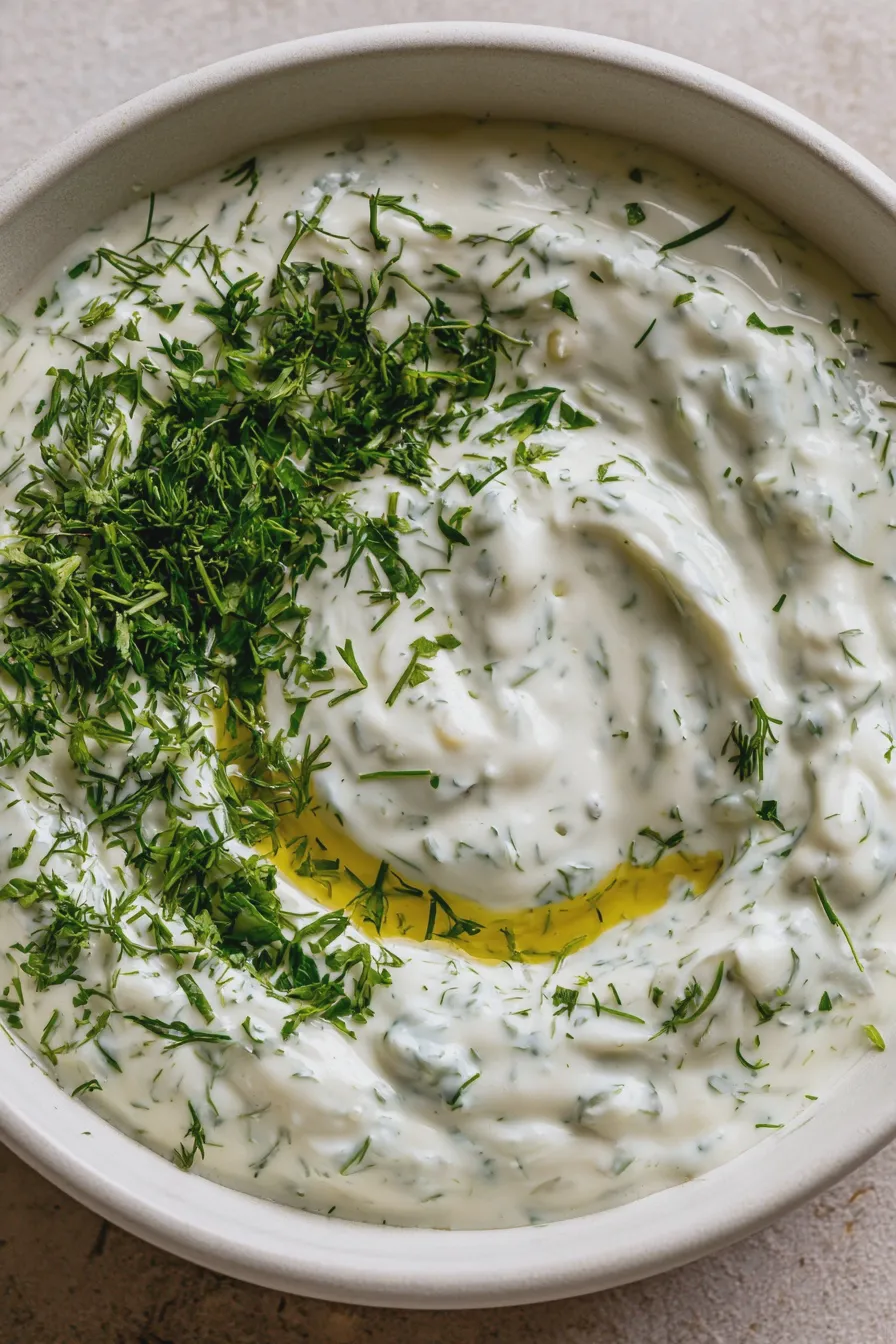 yoghurt dressing rezept