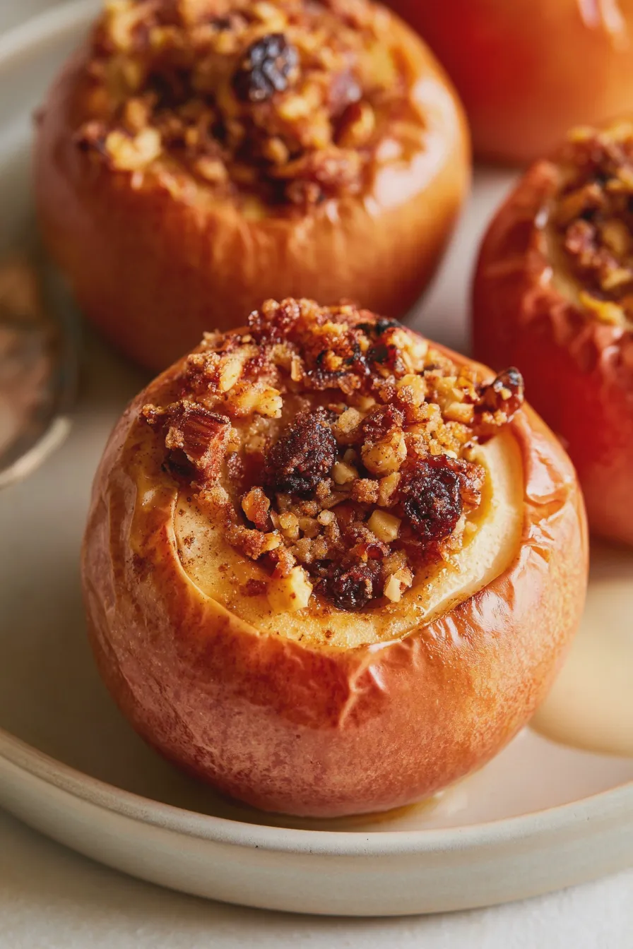 Bratapfel rezept einfach und schnell zubereitet