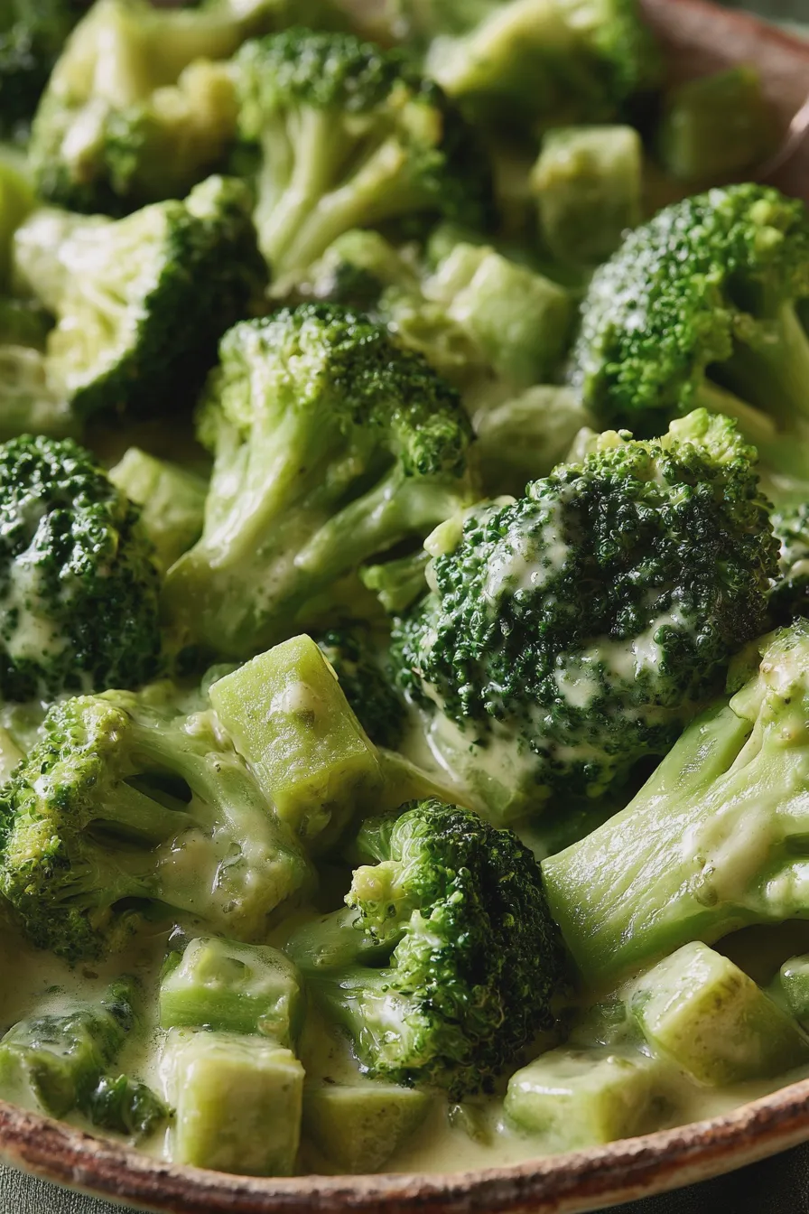 brokkoli rezept vegan cremig und schnell zubereitet