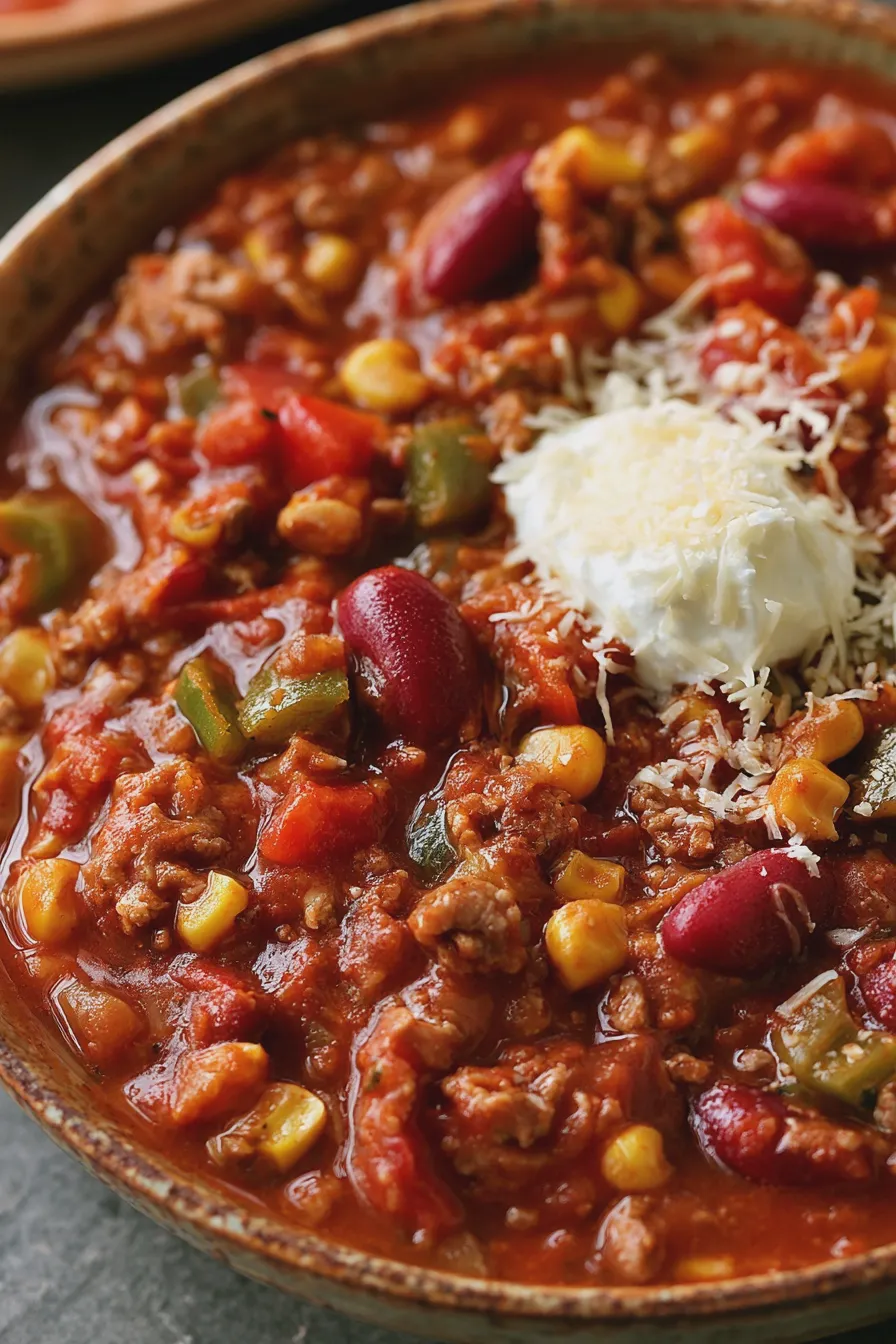 chilli concarne rezept