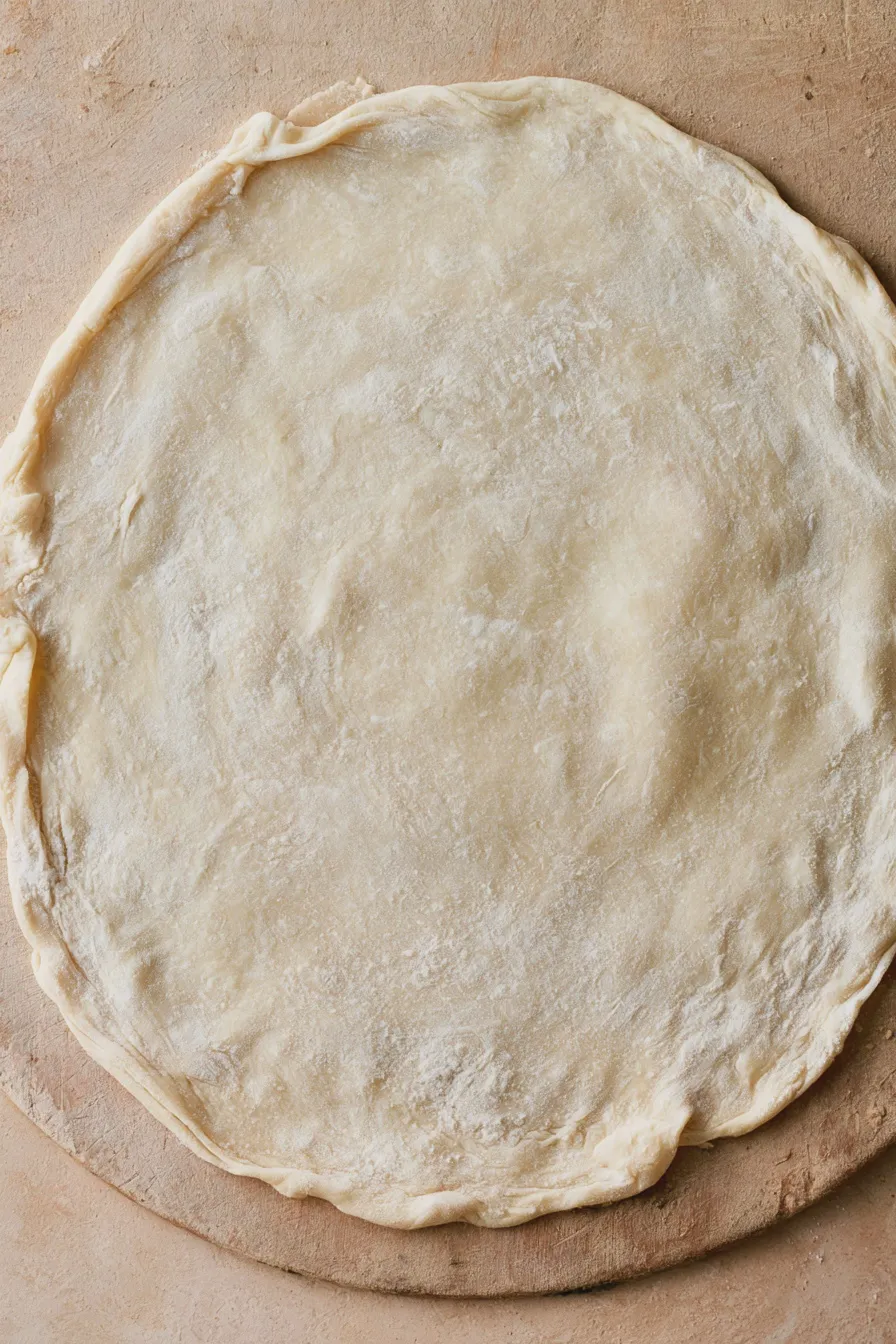 Flammkuchen Rezept Teig einfach und schnell zubereitet