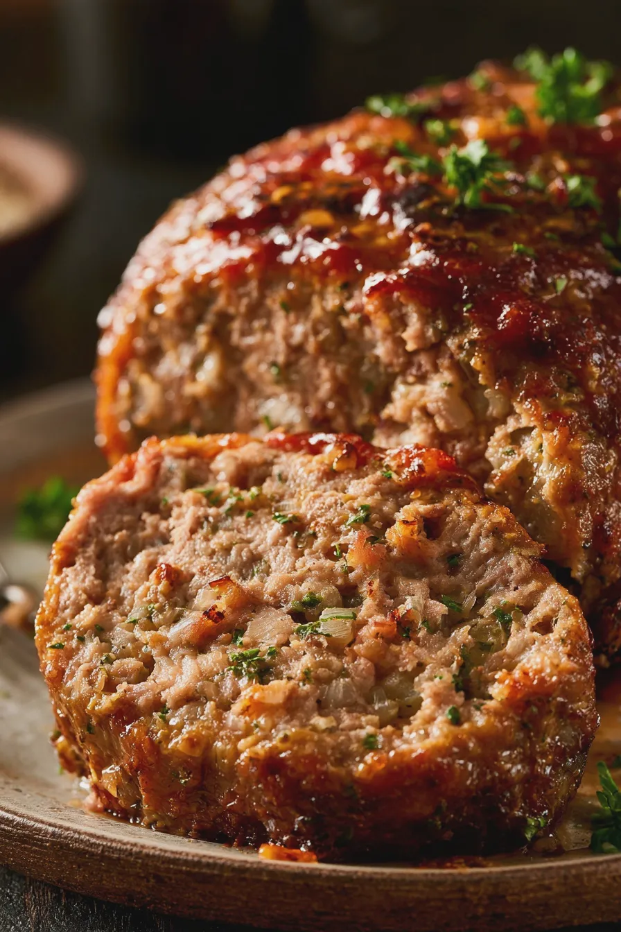 Hackbraten Rezept Ofen saftig und einfach perfekt