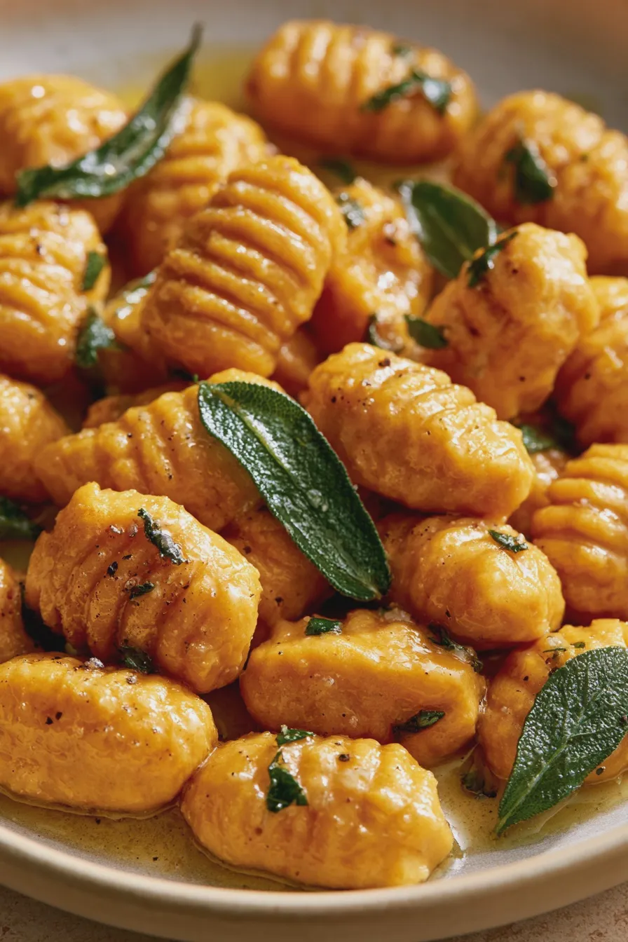 Kürbis Gnocchi Rezept einfach und schnell gemacht