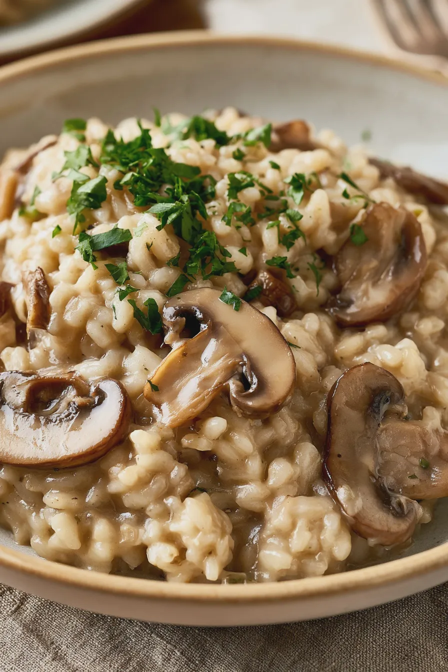 risotto rezept pilze