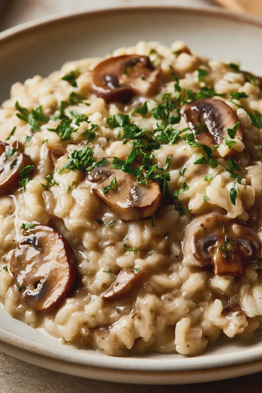 risotto rezept pilze