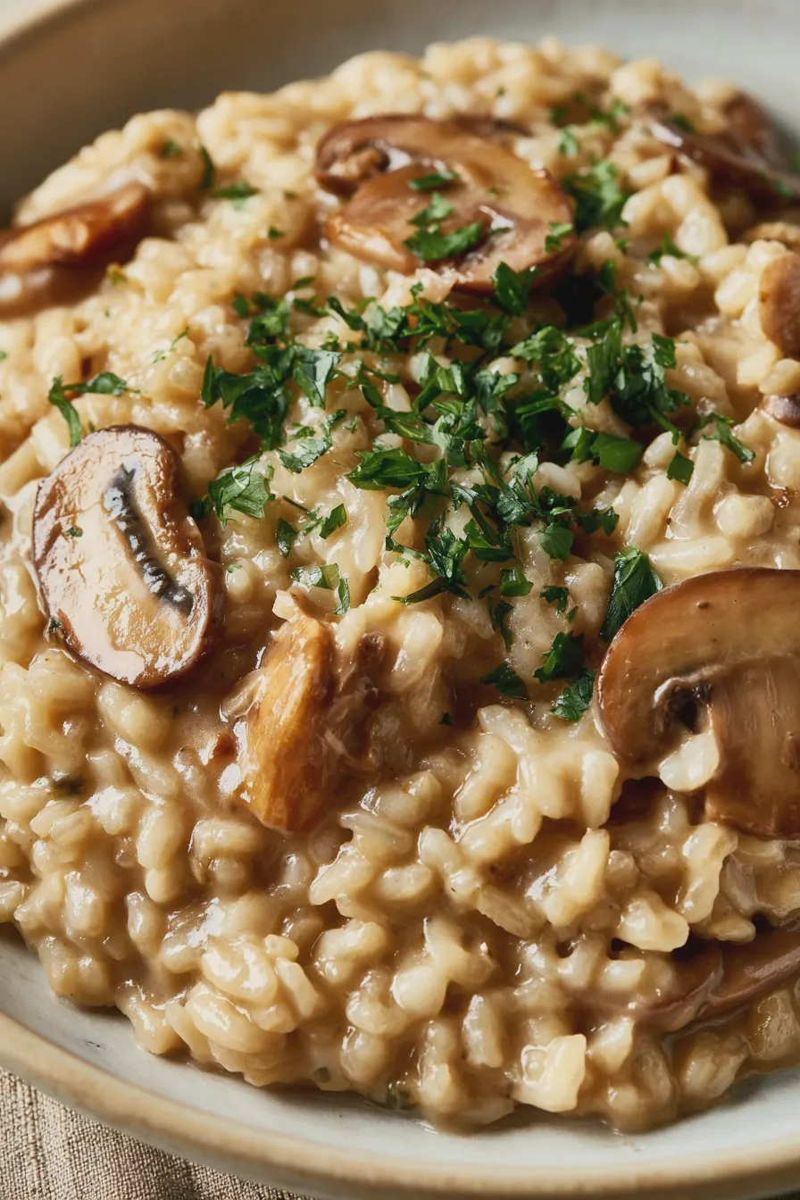 risotto rezept pilze cremig und einfach zubereitet